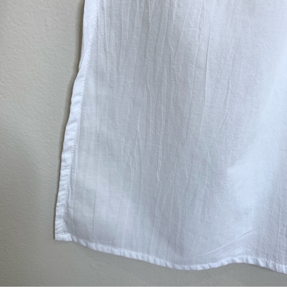 Natalie Martin Sammie Maxi Dress (Sz S) Cotton Voile White - Picture 16 of 16